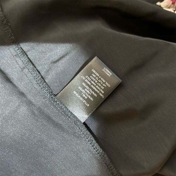 Rebecca Taylor Silk Mini Dress 2 Python Snake Print Long Sleeve Keyhole Neck - Picture 4 of 6